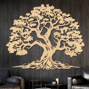 Drevený obraz - Strom